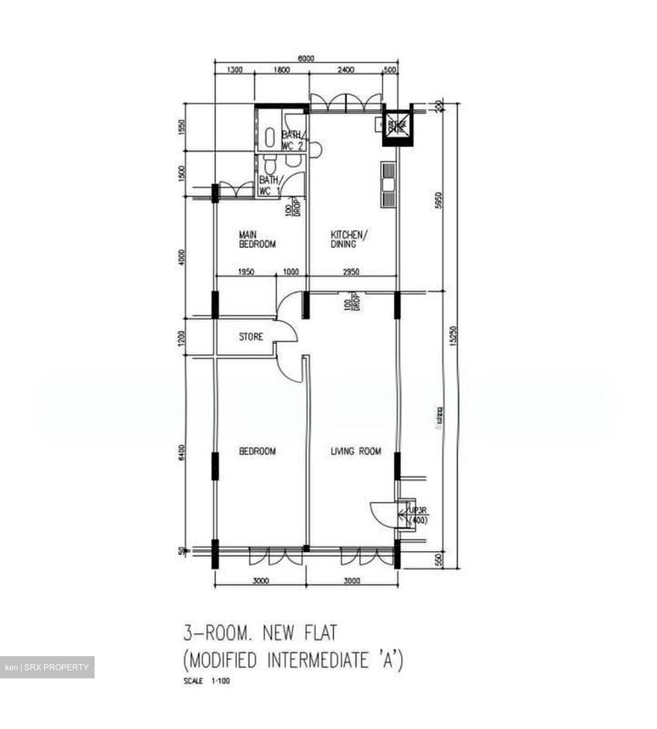 Blk 526 Bedok North Street 3 (Bedok), HDB 3 Rooms #575944871